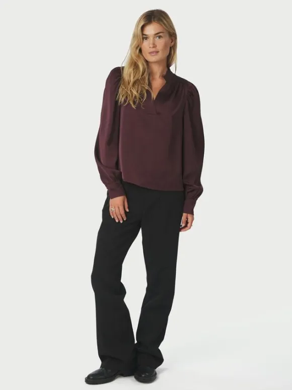 Rosslyn Heavy Sateen Blouse