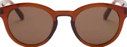 Round-framed sunglasses
