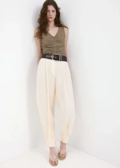 Ruched fitted top