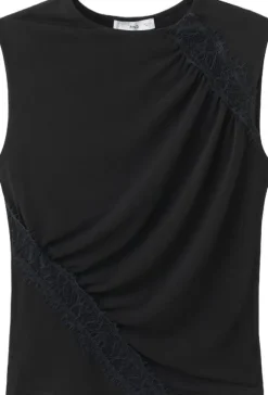 Ruched fitted top
