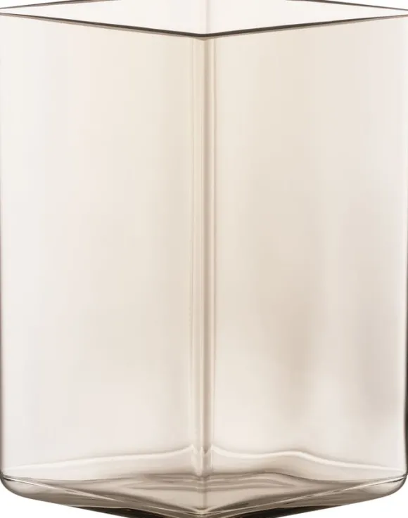 Ruutu vase 11,5 x 14 cm- linen