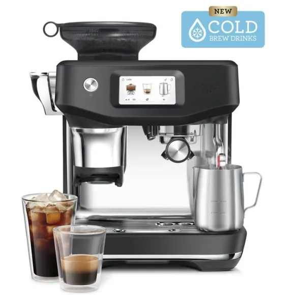 Sage SES 882 BTR Barista Touch Impress Cold Espresso machine Black Tru