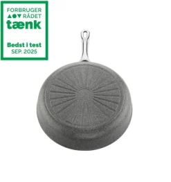 Salina Ceramic Traktörpanna med lock, 28 cm, Aluminum, Titanförstärkt