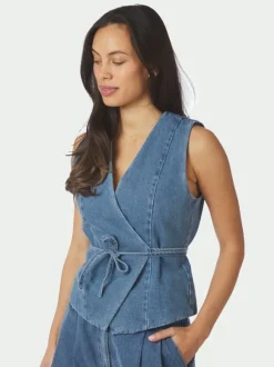 Samara Denim Waistcoat