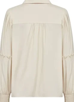 SC-BARBEL 2 Skjorte Creme