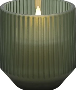 Scented wax glass candle, Serenity, Green, 8,5x9,5 cm *