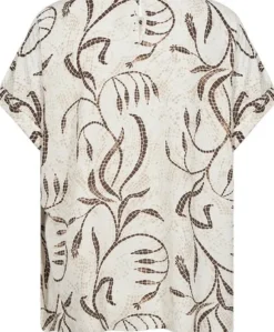 SC-SABIRA 1 Bluse Sand