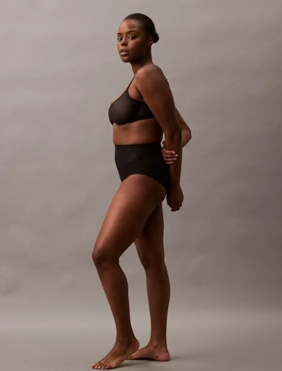 SCULPTED FIRM MESH BRIEF