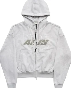 SHEN CROPPED HOODIE W/ ZIPPER