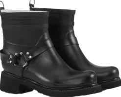 Short Biker Rubber Boots