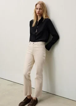 Sienna flared cropped jeans
