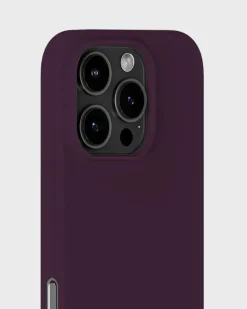 Silicone Case iPhone 16 Pro Deep Plum