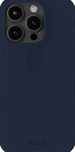 Silicone Case iPhone 16 Pro Midnight Blue