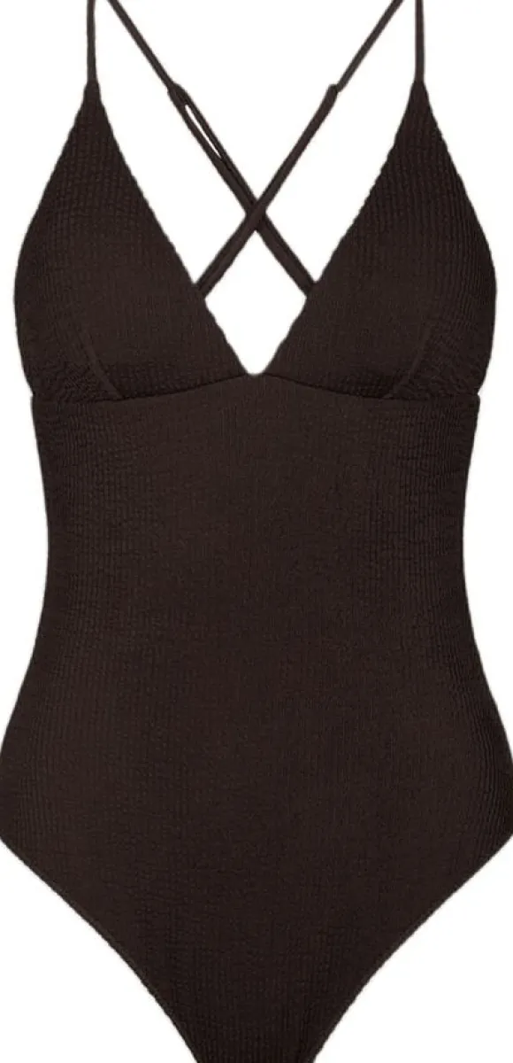 Skin Sand Crepe Swimsuit