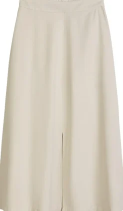 Skirt, casual A-line style, midi le