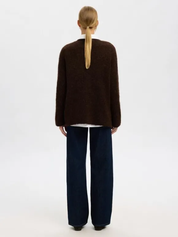 SLFGABRIELLA LS KNIT NEW O-NECK NOO