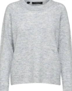 SLFLULU LS ALPACA BLEND KNIT O-NECK NOOS