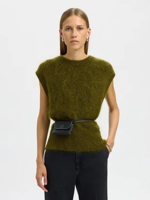 SLFMIRA SL MOHAIR KNIT VEST
