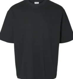 SLHLOOSEOSCAR SS O-NECK TEE NOOS
