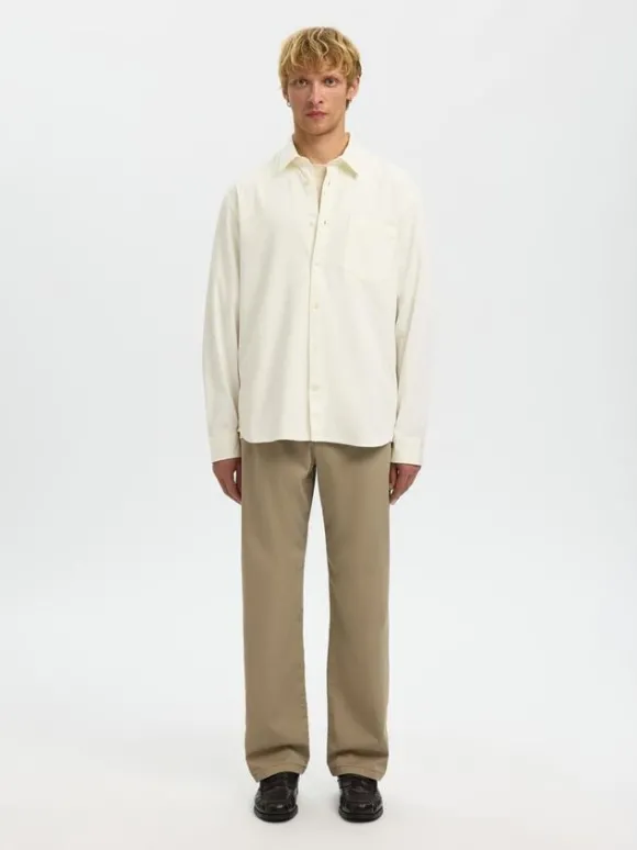 SLHREGCARLO DENIM LS SHIRT NOOS
