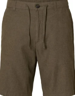 SLHREGULAR-BRODY LINEN SHORTS NOOS