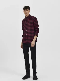SLHSLIM-LEON 24001 BLACK ST JEANS W