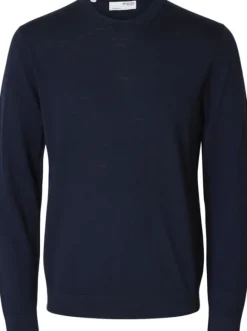 SLHTRAY LS KNIT MERINO CREW NECK NO