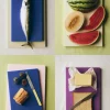 Slice Chopping Board-Medium-Cobalt