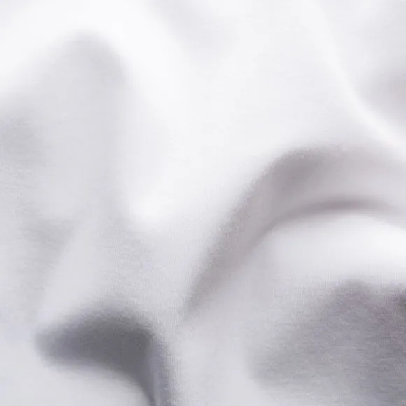 Slim Fit White Solid Four-Flex Stretch Shirt