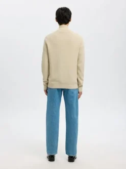 SLMDANE LS KNIT STRUCTURE FULL ZIP