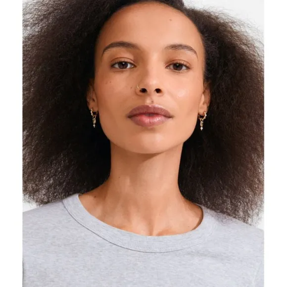 SLOAN earrings gold-plated
