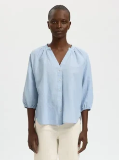 SLWCLEO-ALBERTA LINEN BLEND SHIRT N