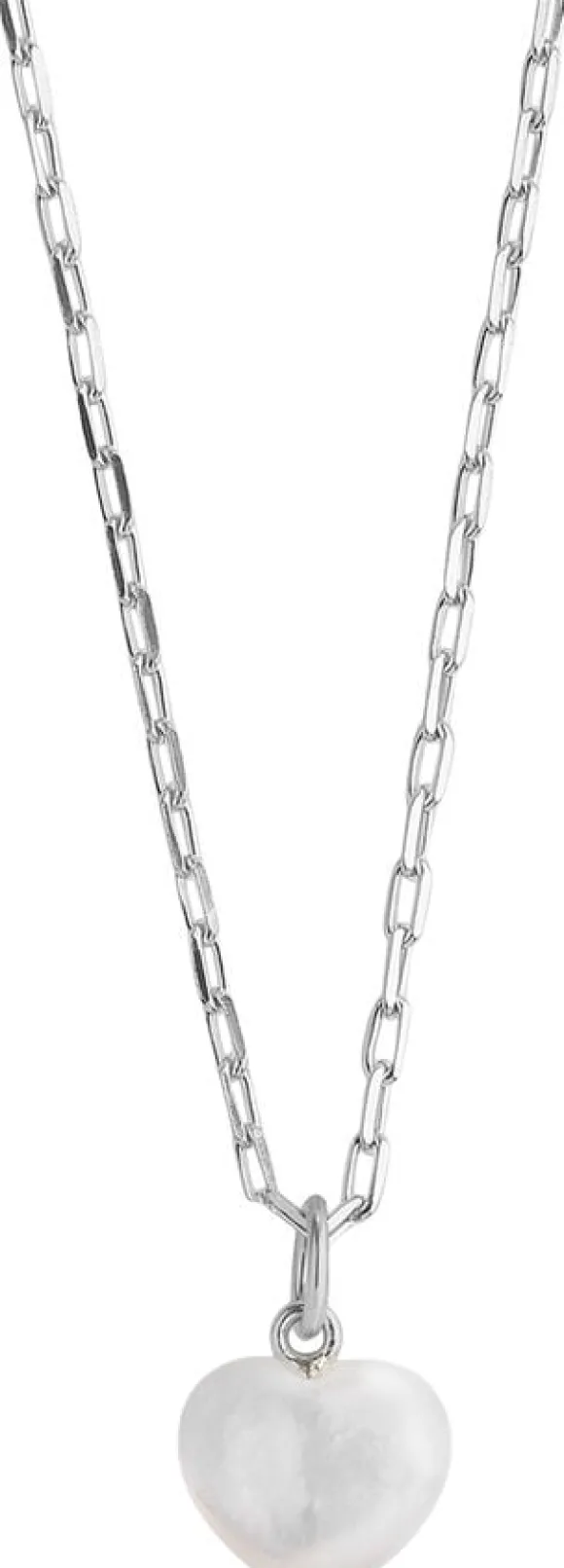 Small Souvenir Heart Pendant, sterling silver