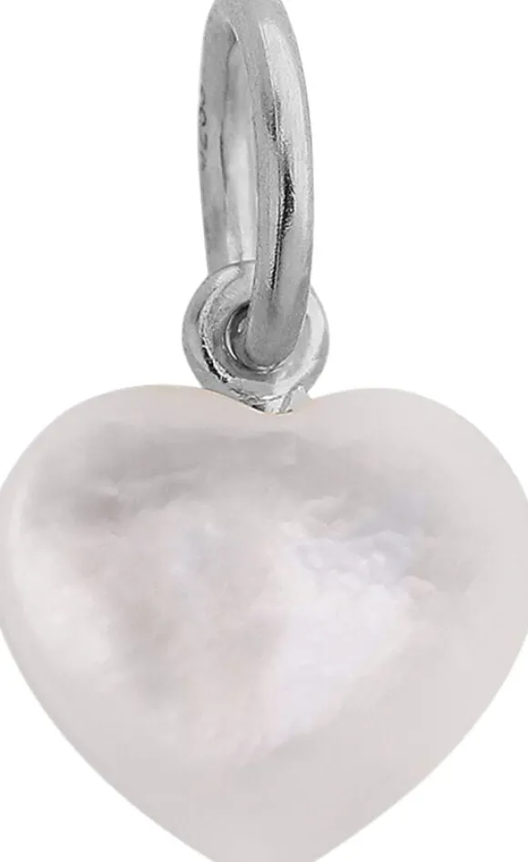 Small Souvenir Heart Pendant, sterling silver