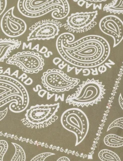 Soft Cotton Paisley Scarf Solid