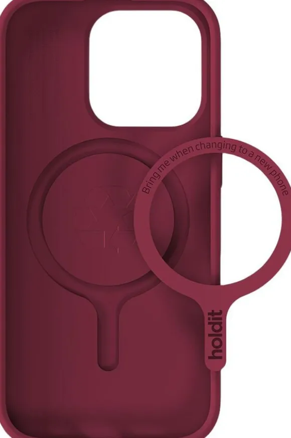Soft Magsafe Case iPhone 16 Pro Red Velvet
