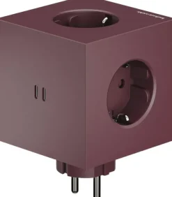 Square 2 - USB-C F Bauhaus EU - Mulberry Red