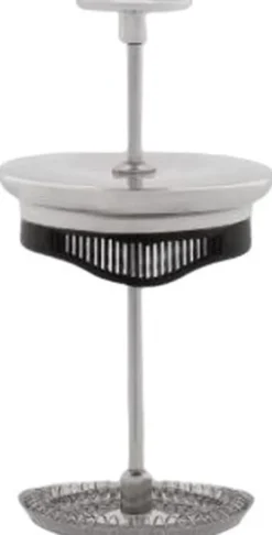 Stemplekande Preziosa, 3 kop Stål Bialetti