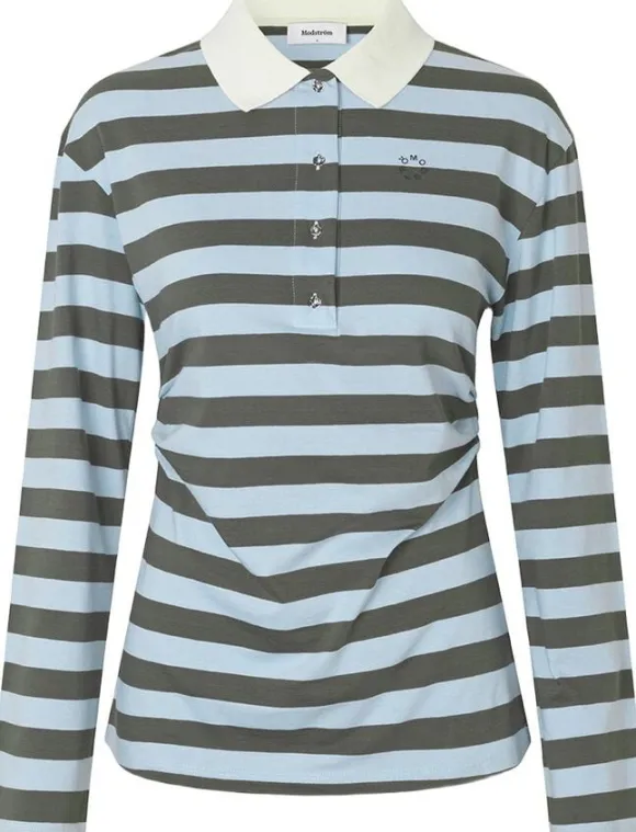 Stetsonmd LS stripe polo