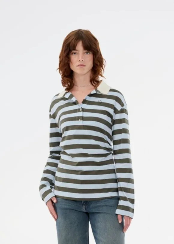 Stetsonmd LS stripe polo