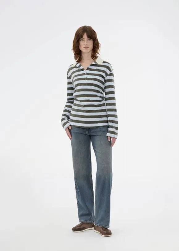 Stetsonmd LS stripe polo