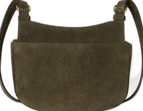 Suede Medium Marcy Crossbody Bag