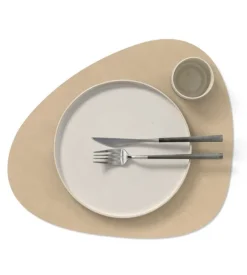 Table Mat Curve L Nupo Sand