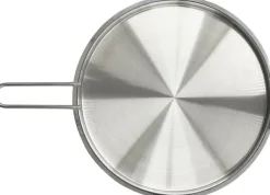 Tallerkenlåg 24 cm rustfrit stål