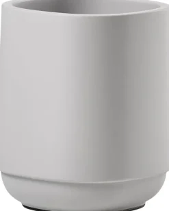 Tandborstmugg Time Soft Grey