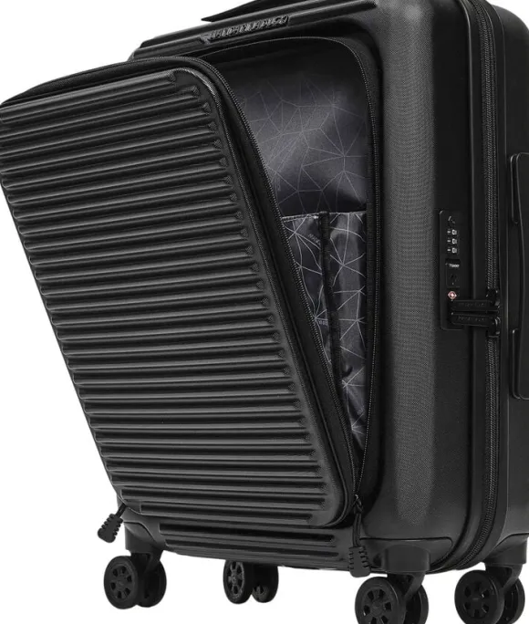 TANK CASE TROLLEY CABIN W/FRONT POCKET / BLACK