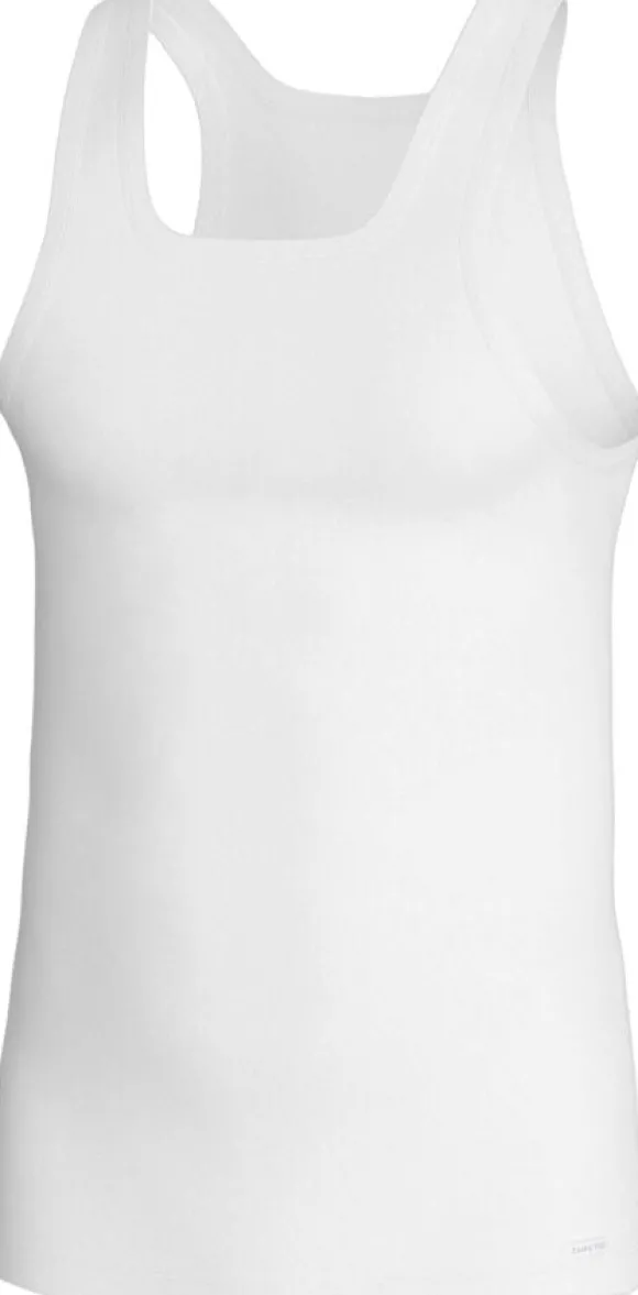 Tanktop Fine Rib Pure Cotton