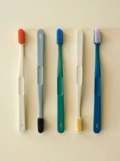Tann Toothbrush-Blue grey and black