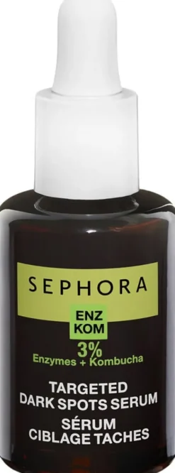 Targeted Dark Sports Serum - for Face & Neck with 3% Kombucha + Enzyme
