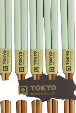 TDS Bamboo Chopstick Set/5 Mint